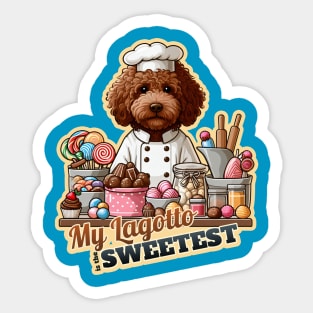 Lagotto Confectioner Sticker